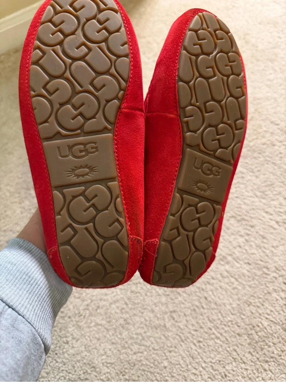 UGG soft suede